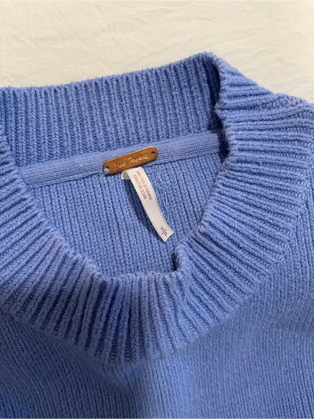 FREE PEOPLE “Easy Street Tunic” Oversized Sweater - Picture 4 of 6